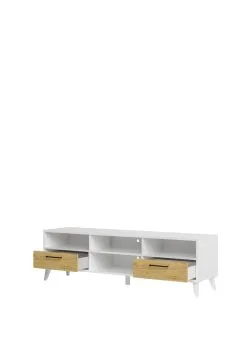 Szynaka Meble TV -pöytä Barris 25, Valkoinen / Ruskea -NORE Kalusteet Myymälä tv poyta barris 25 valkoinen ruskea dc94d hinta reference