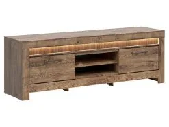 Black Red White TV-pöytä BRW Torin 2D, Ruskea -NORE Kalusteet Myymälä tv poyta brw torin 2d ruskea 91867 hinta reference