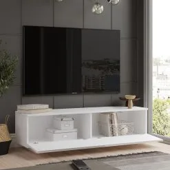 TV-pöytä Kalune Design FN1, Valkoinen -NORE Kalusteet Myymälä tv poyta kalune design fn1 valkoinen 7d799 palaute reference