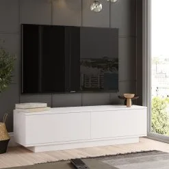 TV-pöytä Kalune Design FN1, Valkoinen -NORE Kalusteet Myymälä tv poyta kalune design fn1 valkoinen c3a84 netistai reference