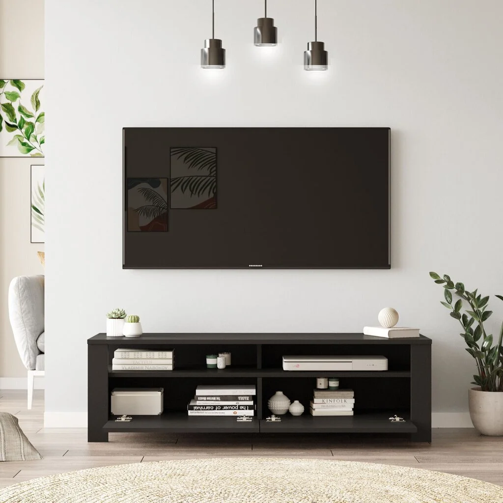 TV-pöytä Kalune Design LC1, Musta 5 TV-pöytä Kalune Design LC1, Musta - Image 5