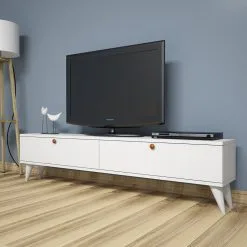 TV-pöytä Kalune Design Paris, Valkoinen -NORE Kalusteet Myymälä tv poyta kalune design paris valkoinen ff0ad palaute reference