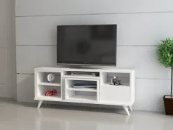 TV-pöytä Kalune Design Selin, Valkoinen 7 TV-pöytä Kalune Design Selin, Valkoinen -NORE Kalusteet Myymälä tv poyta kalune design selin valkoinen d4f63 palaute reference