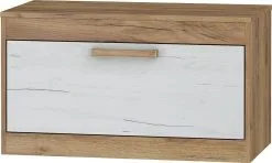 Meblocross Tv-pöytä Maximus 1D, Ruskea/valkoinen