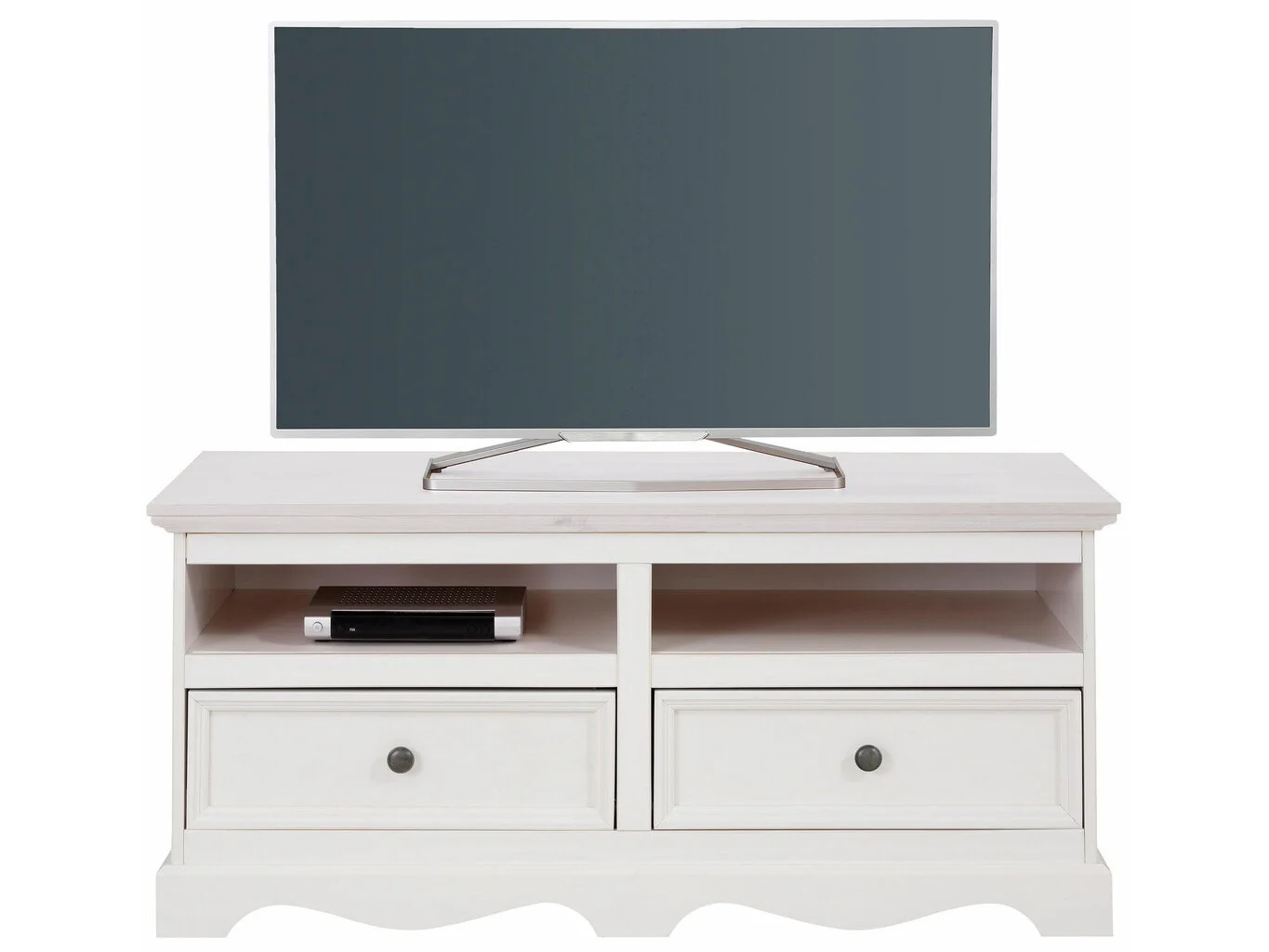 Notio Living Tv-pöytä Monty M, Valkoinen 2 Notio Living Tv-pöytä Monty M, Valkoinen - Image 2