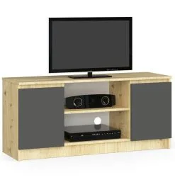 TV-pöytä NORE CLP 120, Ruskea / Harmaa