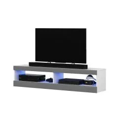 TV-pöytä Selsey Dean LED 100 Cm, Valkoinen/harmaa 10 TV-pöytä Selsey Dean LED 100 Cm, Valkoinen/harmaa -NORE Kalusteet Myymälä tv poyta selsey dean led 100 cm b4c73 halvempi reference