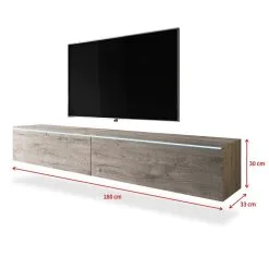 TV-pöytä Selsey Kane LED TV, Ruskea. -NORE Kalusteet Myymälä tv poyta selsey kane led tv ruskea 62a15 halvempi reference