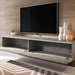 TV-pöytä Selsey Kane LED TV, Ruskea. -NORE Kalusteet Myymälä tv poyta selsey kane led tv ruskea 730de palaute reference