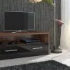 Meblocross TV-pöytä Tirana, Ruskea/musta