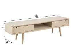 TV-taso Century -NORE Kalusteet Myymälä tv taso century 04864 halvempi reference