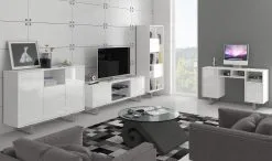 Meblocross TV-taso King 2, Valkoinen -NORE Kalusteet Myymälä tv taso king 2 valkoinen ae018 hinta reference