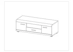 Laski Meble TV-taso Link, Tammi -NORE Kalusteet Myymälä tv taso link tammi 3df6c netistai reference