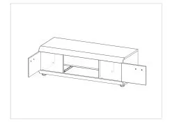 Laski Meble TV-taso Link, Tammi -NORE Kalusteet Myymälä tv taso link tammi b3c86 palaute reference