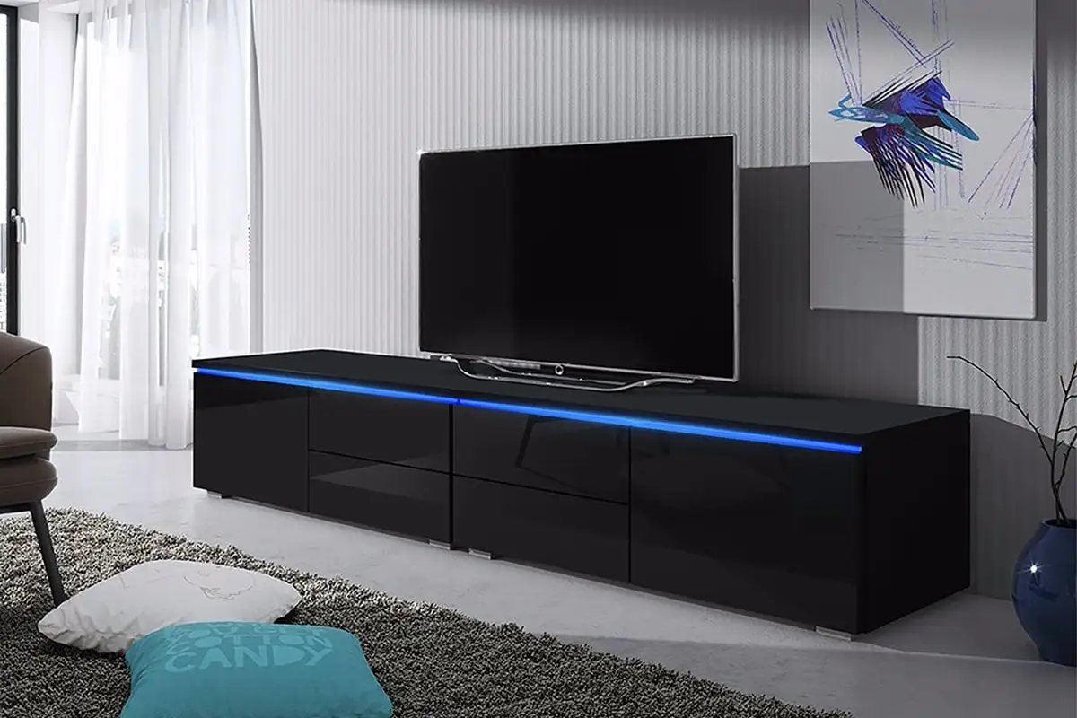 Selsey TV-taso Luv Double, Musta. 2 Selsey TV-taso Luv Double, Musta. - Image 2