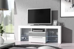 Selsey TV-taso Navia, Valkoinen/harmaa. -NORE Kalusteet Myymälä tv taso navia valkoinenharmaa aed9a netistai reference