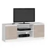 TV-taso NORE RTV K140, Valkoinen/beige