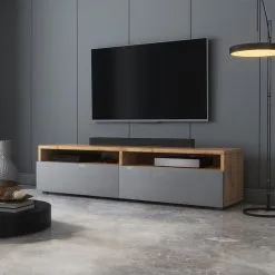 TV-taso Selsey Rednaw 140, Harmaa/ruskea 6 TV-taso Selsey Rednaw 140, Harmaa/ruskea -NORE Kalusteet Myymälä tv taso selsey rednaw 140 harmaaruskea 81466 hinta reference