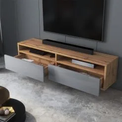 TV-taso Selsey Rednaw 140, Harmaa/ruskea 8 TV-taso Selsey Rednaw 140, Harmaa/ruskea -NORE Kalusteet Myymälä tv taso selsey rednaw 140 harmaaruskea d84c9 palaute reference