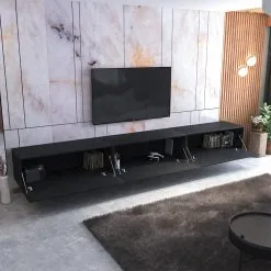 Selsey TV-taso Sesley Skylara, 300 Cm, Musta 6 Selsey TV-taso Sesley Skylara, 300 Cm, Musta -NORE Kalusteet Myymälä tv taso sesley skylara 300 cm musta 5f989 netistai reference