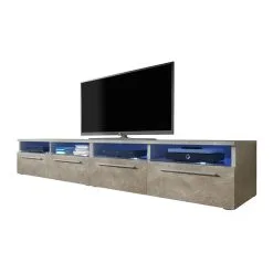 Selsey TV-taso Siena Double, Harmaa.