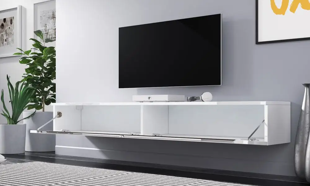 Selsey TV-taso Swift 180 Cm, Valkoinen. 5 Selsey TV-taso Swift 180 Cm, Valkoinen. - Image 5