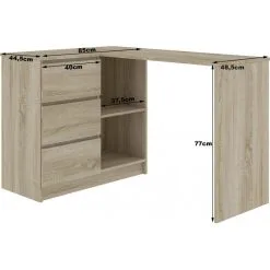 NORE Työpöytä B16 -NORE Kalusteet Myymälä tyopoyta b16 2177c palaute reference