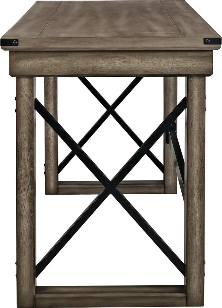 Työpöytä Dorel Home Veneer, Ruskea 5 Työpöytä Dorel Home Veneer, Ruskea - Image 5