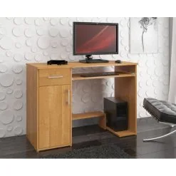 Työpöytä NORE Jay, Vaaleanruskea -NORE Kalusteet Myymälä tyopoyta nore jay vaaleanruskea ece1b netistai reference