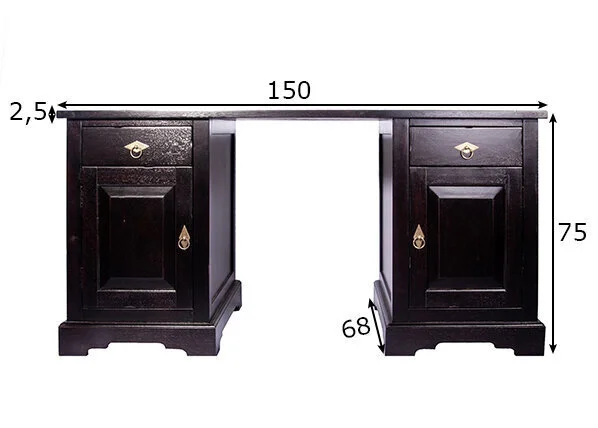 LaNatura Työpöytä Samba 2 LaNatura Työpöytä Samba - Image 2