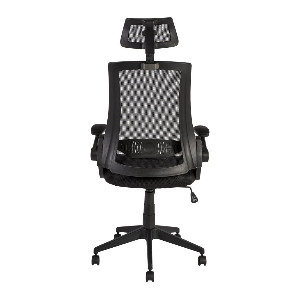 Home4you Työtuoli NOVARA Musta 4 Home4you Työtuoli NOVARA Musta - Image 4