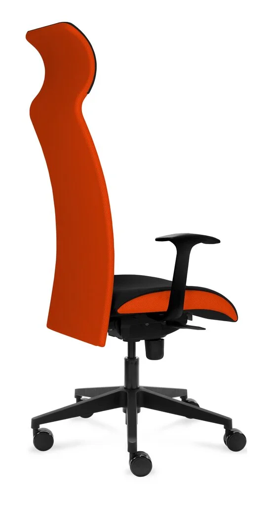 Työtuoli Tronhill Solium Executive, Oranssi/musta 3 Työtuoli Tronhill Solium Executive, Oranssi/musta - Image 3