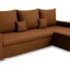 Universaali Pehmeä Kulmasohva Bellezza Mondo, Ruskea