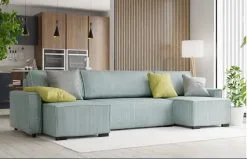 Universaali Pehmeä Kulmasohva, Smart U 72, Vihreä