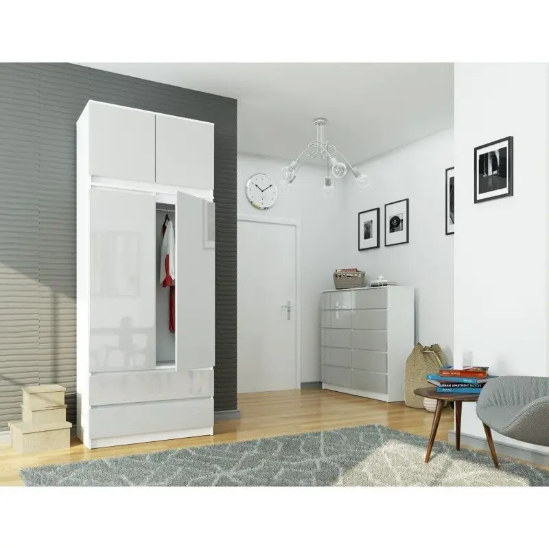 NORE Vaatekaappi 90cm 3 NORE Vaatekaappi 90cm - Image 3