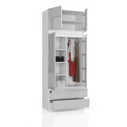 NORE Vaatekaappi 90cm 4 NORE Vaatekaappi 90cm -NORE Kalusteet Myymälä vaatekaappi 90cm b9ab0 hinta reference