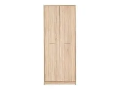 Black Red White Vaatekaappi BRW Nepo Plus 2D, Tammen Väri/ruskea