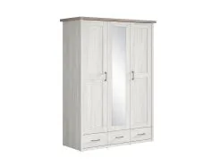 Black Red White Vaatekaappi Luca JuZi 2D, Harmaa