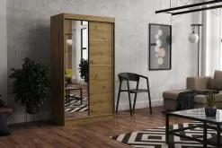 Vaatekaappi NORE Tom 100, Harmaa -NORE Kalusteet Myymälä vaatekaappi nore tom 100 harmaa 68f4f netistai reference