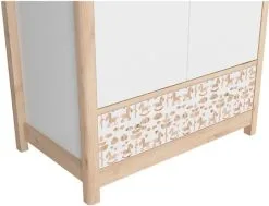 Black Red White Vaatekaappi Timon-I, Valkoinen/pyökki -NORE Kalusteet Myymälä vaatekaappi timon i valkoinenpyokki 01c8f palaute reference