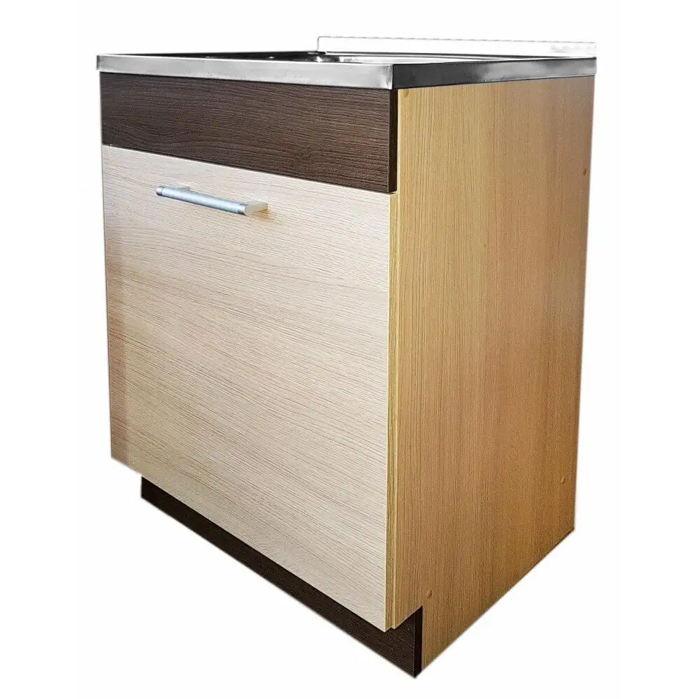 Valaiseva Kaappi MD18, Vaaleanruskea 1 Valaiseva Kaappi MD18, Vaaleanruskea