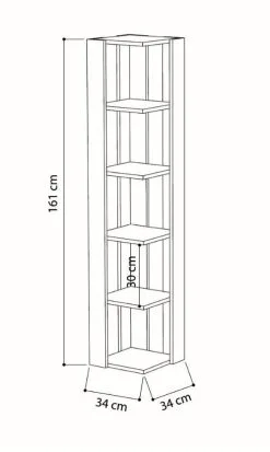Vapaasti Seisova Hylly Kalune Design Nati, Valkoinen -NORE Kalusteet Myymälä vapaasti seisova hylly kalune design nati valkoinen f2e0f netistai reference