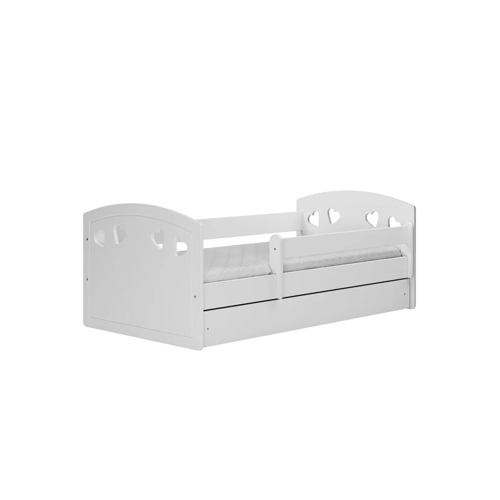 Vauvansänky Patjalla Kocot Kids Julia, 80x160 Cm, Valkoinen 1 Vauvansänky Patjalla Kocot Kids Julia, 80x160 Cm, Valkoinen