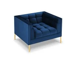 Velour Nojatuoli Micadoni Home Karoo, Sininen -NORE Kalusteet Myymälä velour nojatuoli micadoni home karoo sininen 831b8 netistai reference