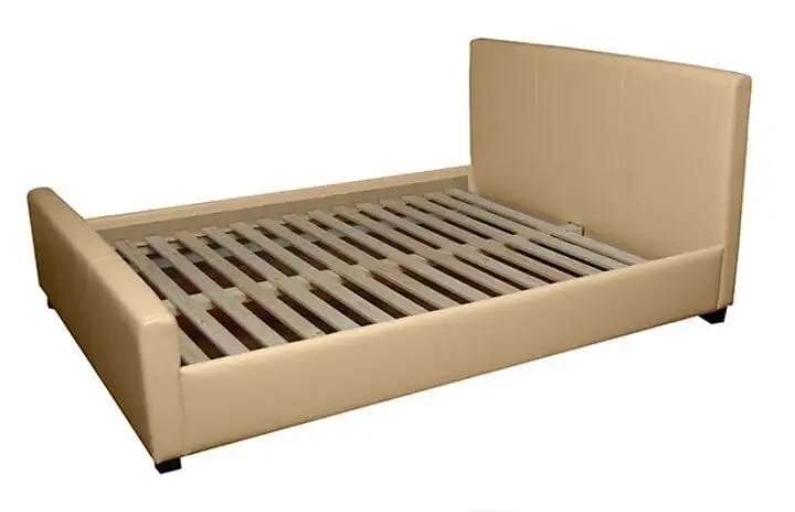 Venecija -sänky, Päällystetty Keinonahalla, Beige 5130, 90 X 200 Cm, , 90 X 200 Cm 1 Venecija -sänky, Päällystetty Keinonahalla, Beige 5130, 90 X 200 Cm, , 90 X 200 Cm