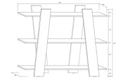 Meblocross Via 130 Hylly, Vaaleanruskea. 6 Meblocross Via 130 Hylly, Vaaleanruskea. -NORE Kalusteet Myymälä via 130 hylly vaaleanruskea 442bb netistai reference