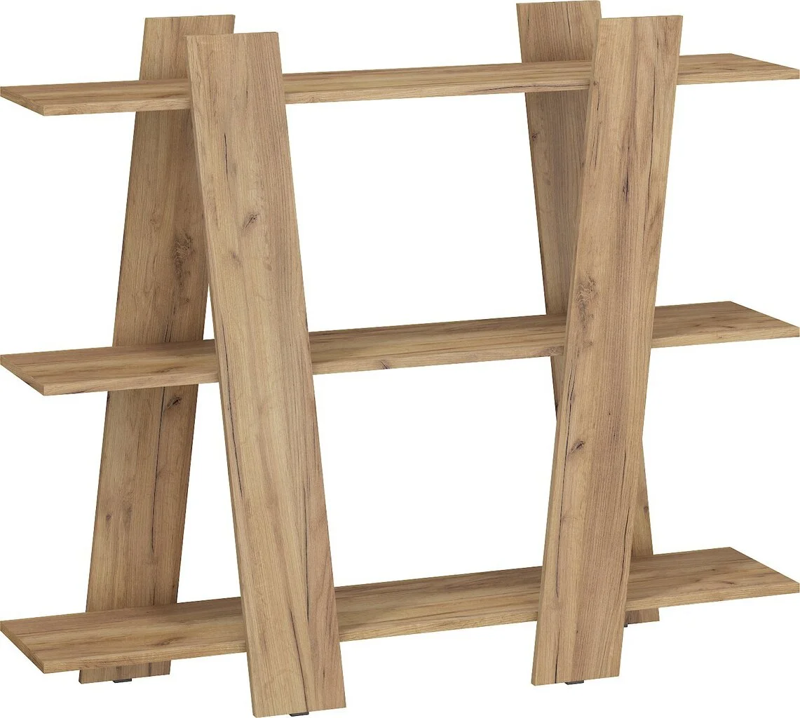 Meblocross Via 130 Hylly, Vaaleanruskea. 2 Meblocross Via 130 Hylly, Vaaleanruskea. - Image 2