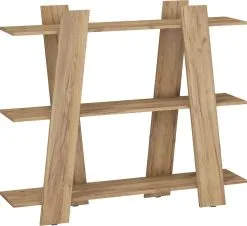 Meblocross Via 130 Hylly, Vaaleanruskea.