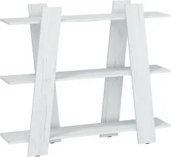 Meblocross Via 130 Hylly, Valkoinen.