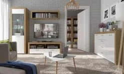 Black Red White Vitriini Balder 1W, Valkoinen -NORE Kalusteet Myymälä vitriini balder 1w valkoinen aaa84 palaute reference